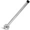 LODDEYEE 10 Inch Wall Mount Door Stopper, Door Stopper with Rubber Tip, Stainless Steel Sound Dampening Door Stop Bumper Wall Protetor, Brushed Finish with Hardware Screws