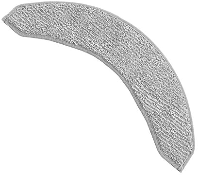 TOPINCN 2 Uds Robot Limpiador Fregona Almohadillas Toallitas Absorbentes para Raspador Barredora, Limpiador a Vapor Mopa Piezas de Repuesto