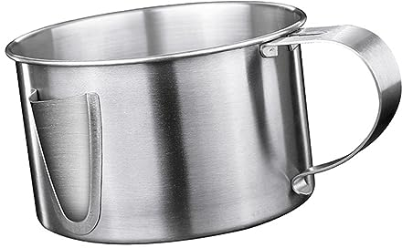 Alipis separador de grasa de sopa colador de latas de almacenamiento de aceite separador de sopa de aceite filtro de grasa de sopa tazón de sopa oil azeite recipiente de acero inoxidable