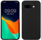 kalibri Schutzhülle kompatibel mit Google Pixel 9a - Hülle Aramid - Handy Cover Case Handyhülle Schwarz matt