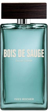 Yves Rocher BOIS DE SAUGE - Eau de Toilette für Herren - Intensiv aromatischer Duft mit Salbei, Guajakholz und Patchouli - Erfrischend und kraftvoll - 100 ml