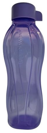 Tupperware to Go Eco EcoEasy - Botella ecológica de 500 ml a prueba de fugas, 0,5 litros, cierre roscado, apta para ácido carbónico (lila)