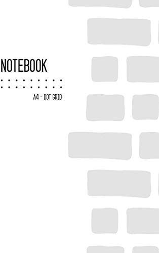Dot Grid Notebook A4: Dotted Journal Large with Numbered Pages | Smart White Design
