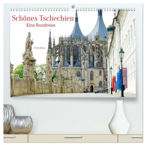 Schönes Tschechien - Eine Rundreise (hochwertiger Premium Wandkalender 2026 DIN A2 quer), Kunstdruck in Hochglanz: Kleine und mittelgroße Städte in ... wunderschönen Kalenders (CALVENDO Orte)