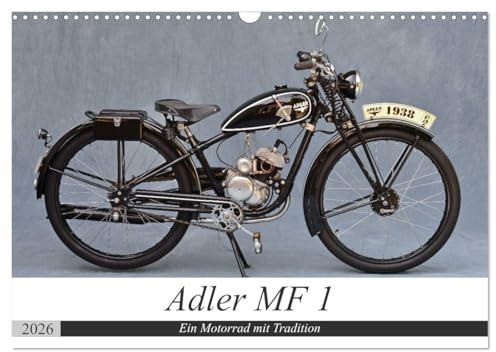 Adler MF 1 (Wandkalender 2026 DIN A3 quer), CALVENDO Monatskalender: Selten und schön (CALVENDO Mobilitaet)