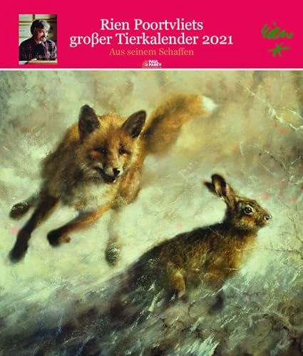 Rien Poortvliets großer Tierkalender 2025