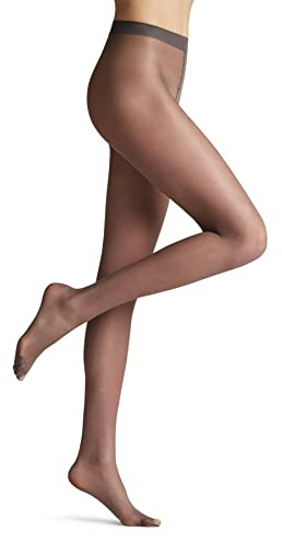 FALKE Damen Seidenglatt 15 DEN Strumpfhose feines weiches nachhaltiges Material transparent glänzend reißfest druckfreier Komfortbund Feinstrumpfhose verstärkte Fußspitze und feiner Naht 1 Stück