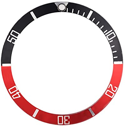 Filfeel Uhrenersatzteile, Kunststoffring zum Einsetzen der Lünette und Schnalle für Armbanduhr