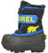 Sorel Unisex Kids Kids Snow Commander Winter Boots, Black Black X Super Blue Toddler, 4 UK
