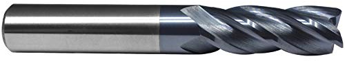 PAULIMOT VHM-Schlichtfräser Ø 10,0 mm 35° mit AlTiN-Beschichtung, 4-schneidig