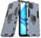 Wuzixi Coque pour Oppo A93,Etui Antichoc élégant et Robuste avec Support pour téléphone Portable,Coque Etui pour Oppo A93.Bleu foncé