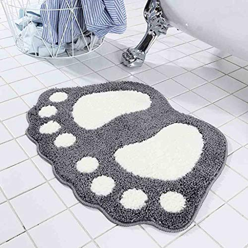 LGWG 1 STK Knüpfteppich Knüpfkissen Teppichfertigungs Set, Für Kinder Und Erwachsene Zum Selber Knüpfen Fußform DIY Kissen Home Decor,#2,80cm*63cm/31 * 24 in