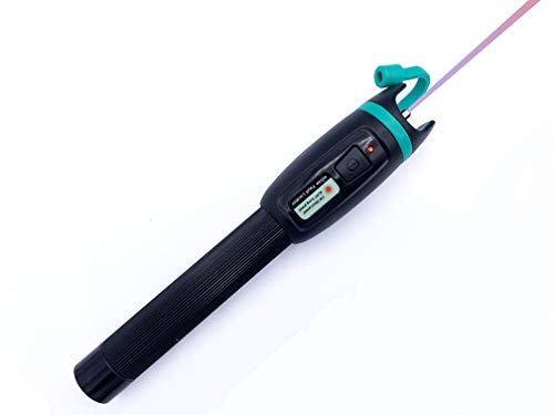 Elfcam® - FTTH VFL, Localizador Visual de Defectos, Comprobador de Cable de Fibra Óptica SC FC ST E2000 (30mW)