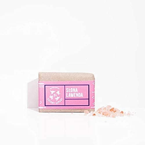 Natural Eco Salty Lavender Bar Seife mit Himalaya-Salz 110g