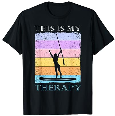 Stand Up Paddling SUP Paddle Board Surfen Surfer T-Shirt