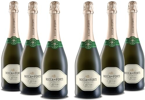 Rocca dei Forti Spumante Biologico Brut - Pacco da 6 x 750 ml