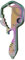 Clé Multifonction 24 en 1, Gadget Insolite Utile Cadeau Personnalisé, Idee Cadeau Homme Original, Cadeau Fete des Peres, Cadeau Homme Noel