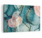 Moderne Impression sur Toile 100x70cm Image Tableau Decoration Murale Liquide Or Rose Grand Tableaux Decoratifs Muraux Chambre Cuisine Horizontal Deco Cadre Décoration Salon Art Wall AA100x70-4817