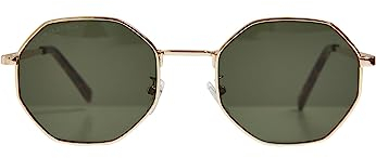 Urban Classics Unisex Sunglasses Toronto bottlegreen/gold, one size
