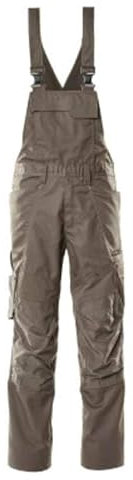 Mascot Accelerate Latzhose Stretch Zones 18569-442 (extra leicht, strapazierfähig, Cordura Knietaschen, Reflexeffekte) Arbeitshose (as3, Numeric, Nume