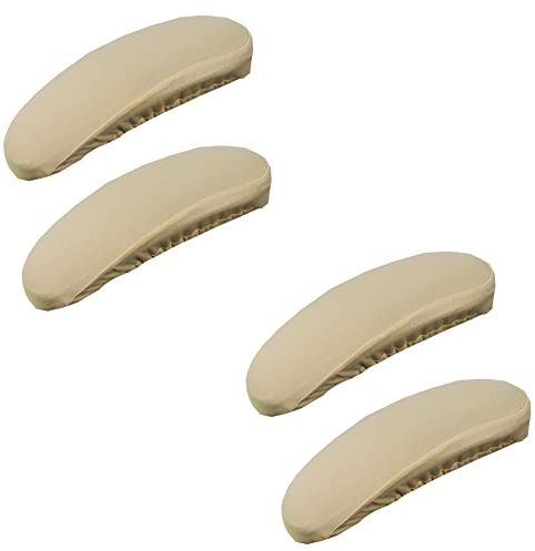 Yuly 4 Stück Stretch Armlehnenschutz Schonbezüge Armlehnenbezüge mit Gummiband Computerstuhl Armlehnenschutz Abdeckung für Zuhause und Büro