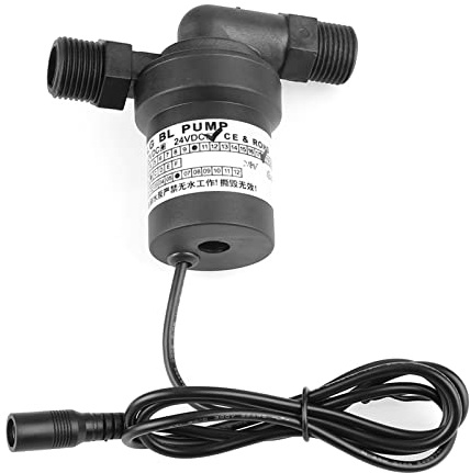 ANKROYU 1 Stück DC24V 18 W Bürstenlose Warmwasser-Umwälzpumpe, Warmwasser-Umwälzpumpe, Motor Mit Hohem Durchfluss Und Geringer Energieeffizienz