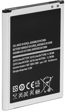 SHAWOROCE 3100mAh 3,8V Akku Batterien EB595675LU Kompatibel mit Samsung Handy Telefon Galaxy Note 2 II GT-N7100 N7102 N7105 N7108 Mobile Smartphone Lithium-Ionen Batterien
