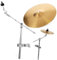 BESTonZON 10 Schlagzeug Set Leises Becken Splash Becken Mit Ständer Drum Becken Zum Üben Splash Becken Zum Üben Stummschaltung Des Beckens Splash Beckenständer Kit Drum Übungsbecken