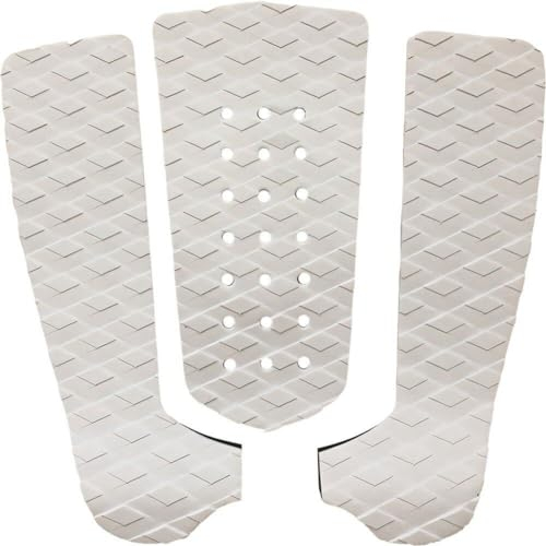 Abbdbd 3 Teile/Satz Surfbrett Pad Anti-Slip Surfbrett Deck Grip Skimboard Traktion Pad Surfbrett Fuß Schwanz Pads Surfen Zubehör