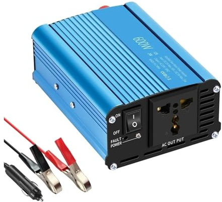 Transformateur Convertisseur 12 V CC vers 220 V CA 2000 W 1500 W 600 W pour Adaptateur Voiture Onduleur(12V,600W)