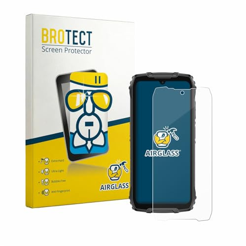 BROTECT Schutzglas für Ulefone RugKing 4 Pro Schutzfolie Panzer Folie Glas Made in Germany [Extrem Kratzfest 9H, Anti-Fingerprint, Ultra-Transparent]