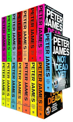 Roy Grace Series Book 1-15 Collection 15 Books Set By Peter James (Dead Simple, Looking Good Dead, Not Dead Enough, Dead Like You, Dead Man's Grip, Not Dead Yet, You Are Dead & More)