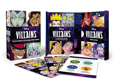 Disney Villains Trivia Deck and Character Guide