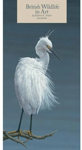British Wildlife in Art by Robert Fuller Slim Diary 2023