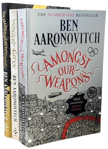 Rivers of London Series By Ben Aaronovitch 3 Books Collection Set (Amongst Our Weapons, Winter's Gifts & The Masquerades of Spring [Hardback])