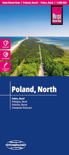 Reise Know-How Landkarte Polen, Nord | Poland, North (1:350.000): reiß- und wasserfest (world mapping project)