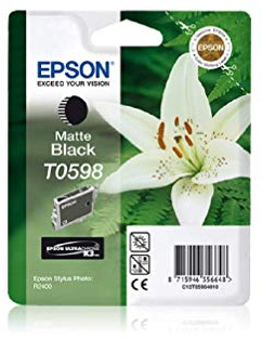 Epson T0598 Tintenpatrone Lilie, Singlepack, matt schwarz
