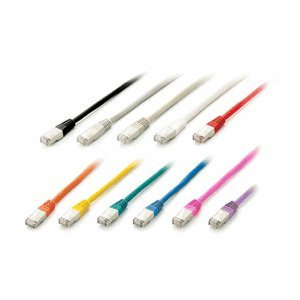 Equip patch cord S/FTP Cat.6a/10G (PIMF) orange 1,0m