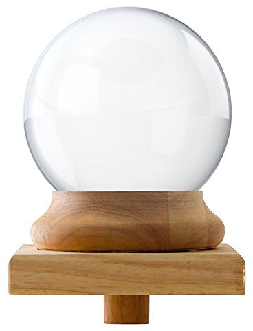 Amlong Crystal Newel Post Cap Final - Crystal Ball