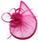 Finecy In - Ladies Wedding Races Cocktail Hat Occasion Fascinator (Fuschia)