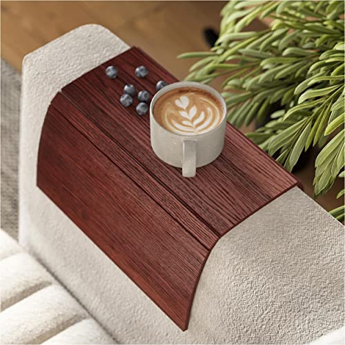 EWART WOODS Armrest Covers Made of Wood, Sofa Shelf, Coaster, Sofa Tray 6.