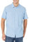 Amazon Essentials Men's Regular-Fit Short-Sleeved Chambray Shirt, Light Blue, M