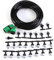 Drip Irrigation Kits, Micro Adjustable Watering Tubing Hose Nozzles,Irrigation Water-Saving System for Garden/Greenhouse/Pot Plants/Flower Beds(15M)