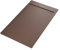 OLIMPO DOCCE - Piatto doccia in marmoresina Marrone effetto pietra cemento PRESTIGE - 80x100