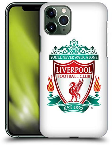 Head Case Designs Offizielle Liverpool Football Club Weiss 1 Crest 1 Harte Rueckseiten Handyhülle Hülle Huelle kompatibel mit Apple iPhone 11 Pro