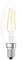 Osram Filament LED Lampe mit E14 Sockel, Kerzenform, Warmweiss (2700 K), 2,50 W, Ersatz für 25-W-Glühbirne