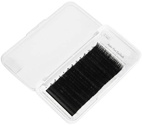 Greffe de faux cils, faux cils professionnels, faux cils en carton argent mat pour femmes fille salon de beauté cils(11-12-13mm)