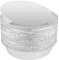 MUKLEI 40 Pack 9 Inch Round Aluminium Foil Trays, Food Containers with Paper Foil Lids, Disposable Takeaway Tin Foil Trays for Baking, Roasting, Meal Prep, BBQ, Party, Food Storage