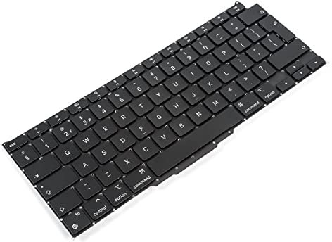 ComponentWarehouse Compatible For MacBook Air A2337 M1 Retina 13'' Inch 2020 Replacement Laptop Keyboard Black UK Layout