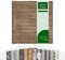 casa pura | Chêne Ancien 606m | Sol en vinyle au mètre - Aspect bois carrelage - Revêtement de sol en PVC - Revêtement de sol | 200 x 350 cm